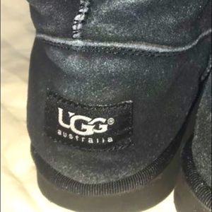 Ugg black boots size 6